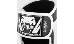 Blauzdų apsaugos Venum Elite Standup, juoda/balta