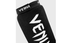 Защита голени Venum Kontact без стопы - чёрная