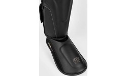 Venum Impact Evo Shinguards - Black
