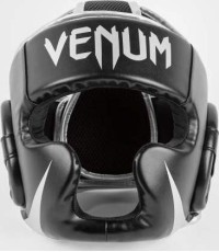 Venum Challenger Headgear - Black/Silver