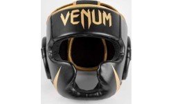 Venum Challenger bokso šalmas – juodas/auksinis