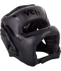 Боксёрский шлем Venum Elite Iron, чёрный
