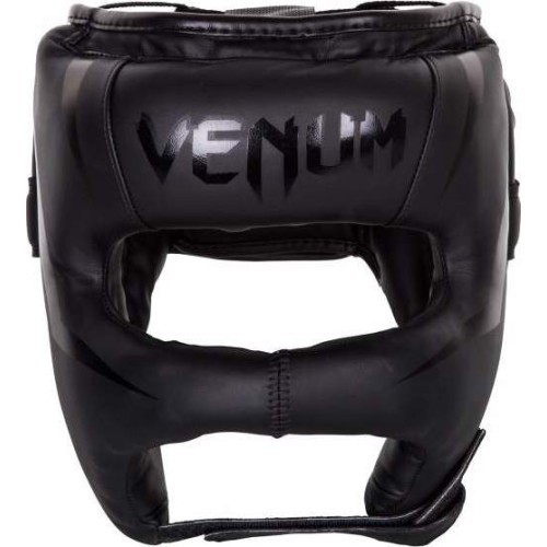 Headgear Venum Elite Iron - Black/Black