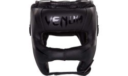 Боксёрский шлем Venum Elite Iron, чёрный