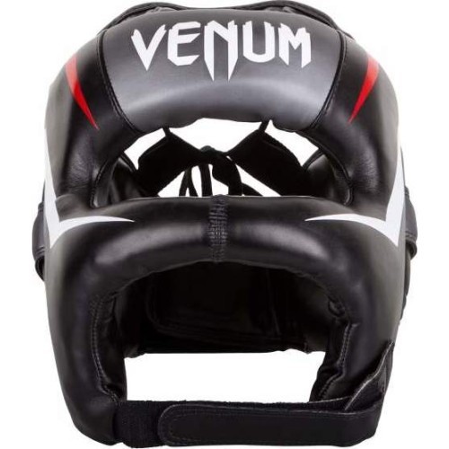 "Venum Elite Iron" geležiniai galvos apdangalai - juodi