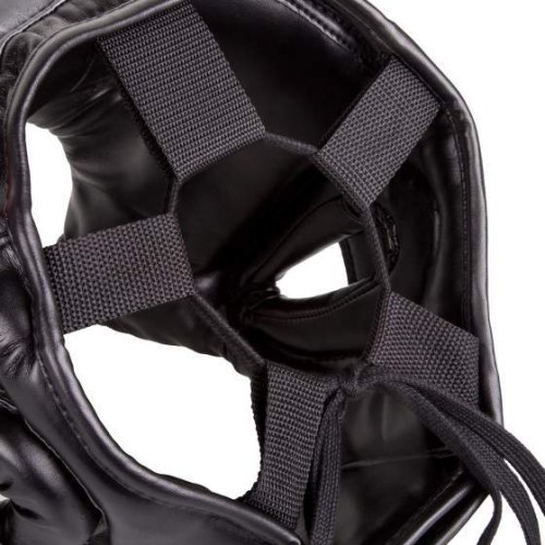 Venum Elite Iron Headgear - Black