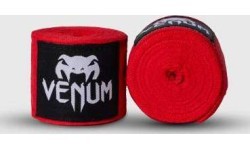Boxing Handwraps Venum Kontact, 4,5 m - Red
