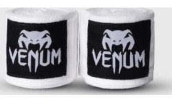 Boxing Handwraps Venum Kontact, 4,5 m - White