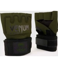 Venum Kontact Gel rankų vyniojimai, chaki/juoda