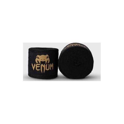 Боксёрские бинты Venum Kontact Black-Gold 2.5m