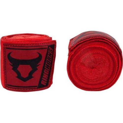 Bokso bintai Ringhorns Charger, 2,5 m, raudoni