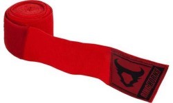 Bokso bintai Ringhorns Charger, 4 m, raudoni