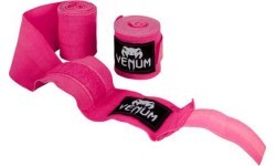 Boxing Handwraps Venum Kontact, 2.5 m - Neo Pink