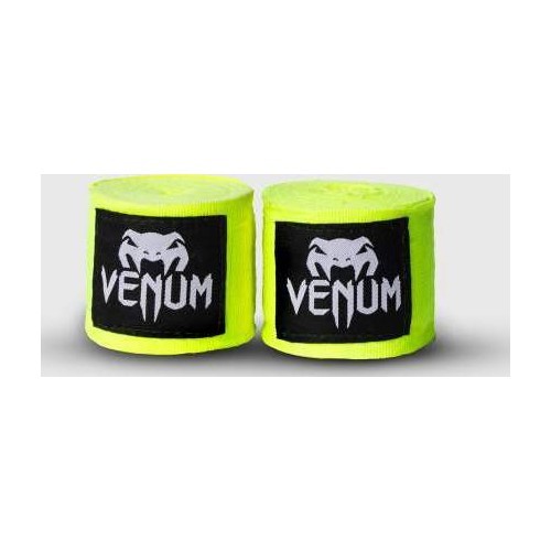Venum Kontact bokso bintai 4 m neoniniai geltoni