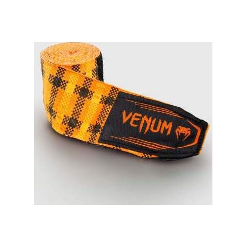 Venum Tartan bokso bintai, oranžiniai