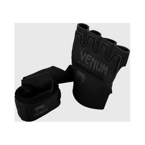Боксёрские бинты Venum Kontact Gel Glove Wraps - Black/Black