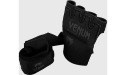 Bokso tvarsčiai Venum Kontact Gel Glove Wraps - Black/Black