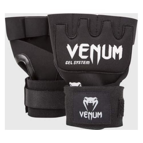 Venum Gel Kontact Quick bokso tvarsčiai, juodi