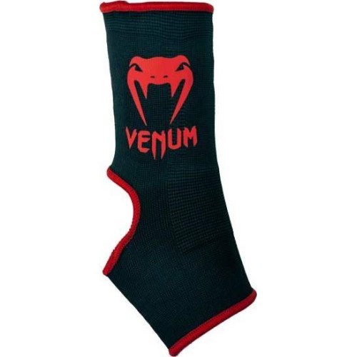 Защита голеностопа Venum Kontact, чёрная/красная