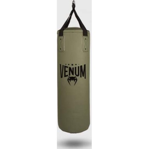 Punching Bag Venum Origins - Khaki/Black (ceiling mount included)
