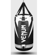 Bokso maišas Venum Hurricane, sunkus – juoda/balta