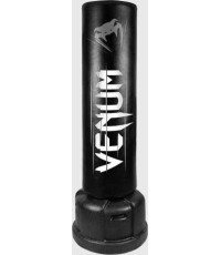 Боксёрский мешок Venum Flex, напольный - чёрный/белый