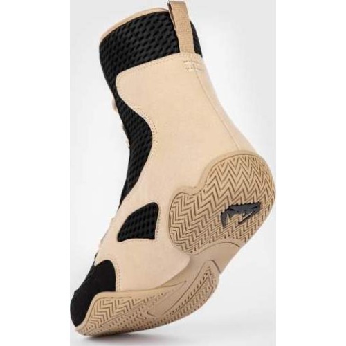 Venum Contender Boxing Shoes - Black/Sand