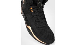 Venum Elite Wrestling Shoes - Black/Bronze