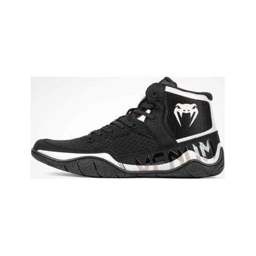 Venum Elite Wrestling Shoes - Black/Sand