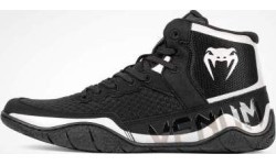 Venum Elite Wrestling Shoes - Black/Sand