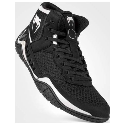 Venum Elite Wrestling Shoes - Black/Sand