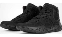 Venum Elite Wrestling Shoes - Black/Black