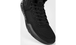 Venum Elite Wrestling Shoes - Black/Black