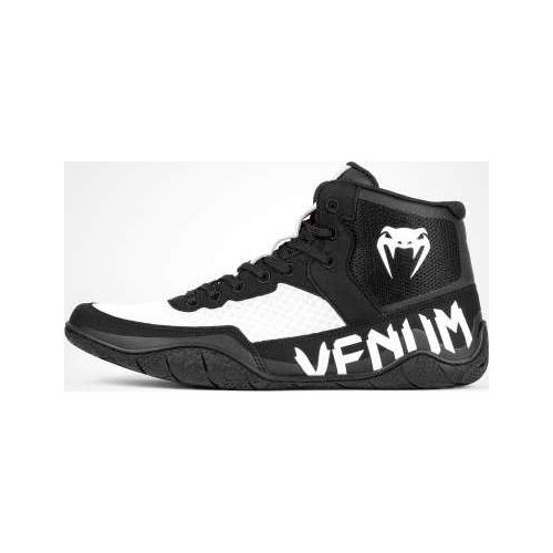Venum Elite imtynių bateliai, juodi/balti