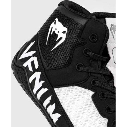Venum Elite imtynių bateliai, juodi/balti