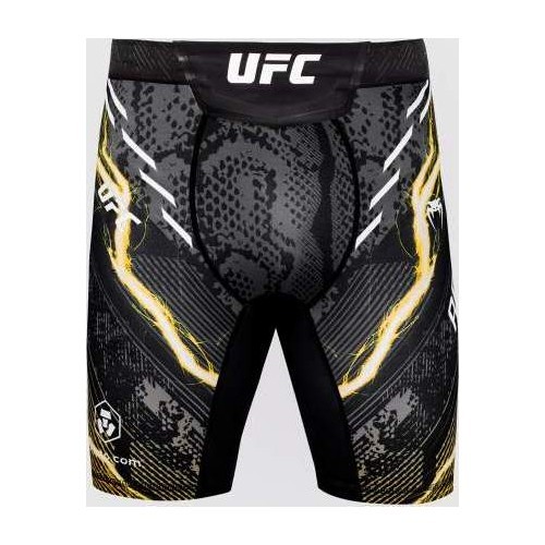 UFC Adrenaline Unrivaled by Venum Vale Tudo šortai vyrams, juoda/auksinė, Israel Adesanya