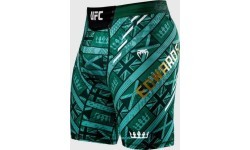 UFC Adrenaline Unrivaled by Venum Vale Tudo Short For Men's - Green - Leon Edwards