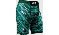 Мужские шорты UFC Adrenaline Unrivaled by Venum Vale Tudo, зелёные, Leon Edwards