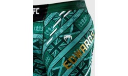 UFC Adrenaline Unrivaled by Venum Vale Tudo Short For Men's - Green - Leon Edwards