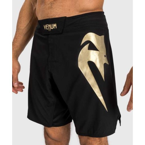 Venum Light 5.0 Fight Shorts - Black/Gold