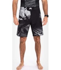 Шорты для MMA Venum Gorilla Jungle, черно-белые