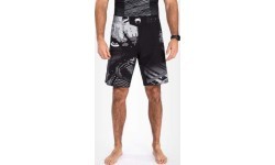 Шорты для MMA Venum Gorilla Jungle, черно-белые
