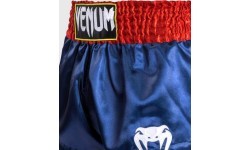 Venum Classic Muay Thai šortai, mėlyni/raudoni/balti