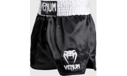 Шорты Muay Thai Venum Classic, черный/белый/белый