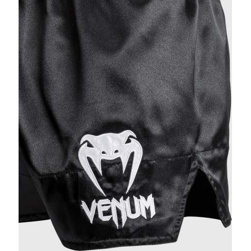 Шорты Muay Thai Venum Classic, черный/белый/белый
