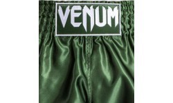 Venum Classic Muay Thai šortai Khaki/White
