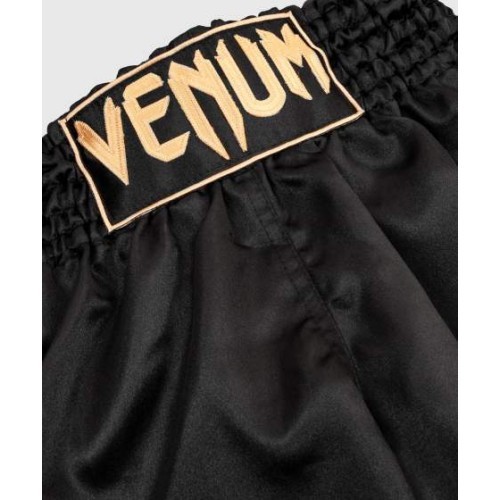 Muay Thai šortai Venum Classic – juoda/auksinė