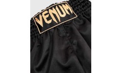Muay Thai šortai Venum Classic – juoda/auksinė