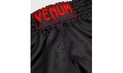 Muay Thai šortai Venum Classic - juoda/raudona