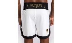 Venum Classic Boxing Shorts - White/Black